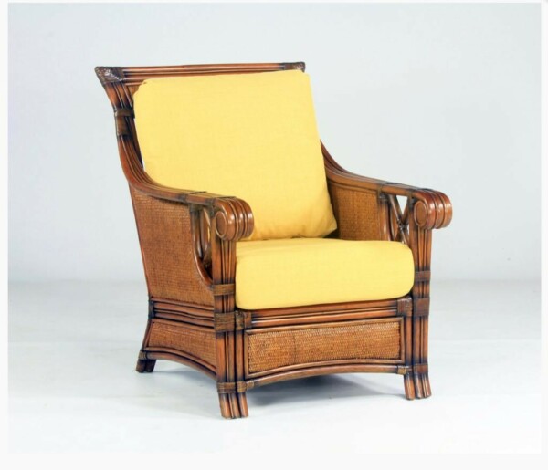 RattaNeo Gloria f124 armchair natural rattan -  rattan armchair