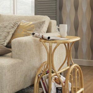 RattaNeo Coral g90 gazetteer honey rattan natural - rattan table