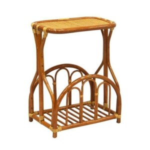 RattaNeo Coral g91 gazetteer cognac rattan natural - rattan table