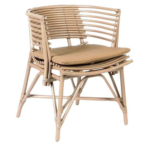 RattaNeo Leiden k102 chair light brown rattan natural -  rattan chair