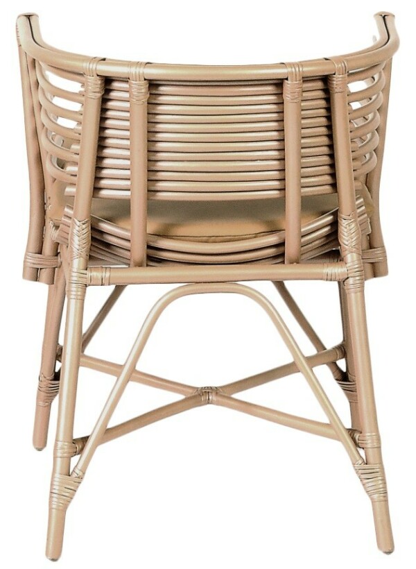 RattaNeo Leiden k102 chair light brown rattan natural -  rattan chair - Image 4