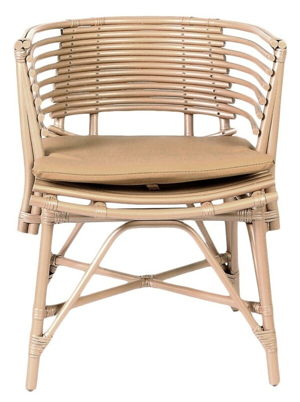RattaNeo Leiden k102 chair light brown rattan natural -  rattan chair - Image 5