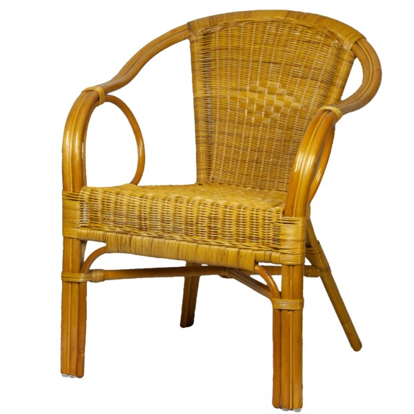 RattaNeo Emerald f114 armchair honey rattan natural - rattan armchair