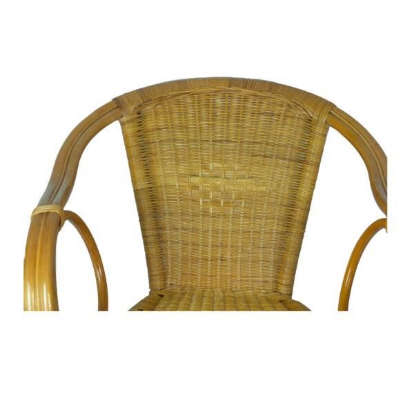 RattaNeo Emerald f114 armchair honey rattan natural - rattan armchair - Image 4