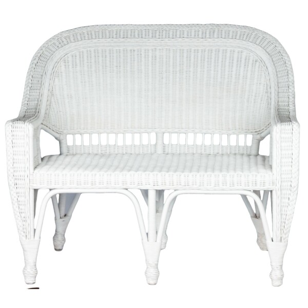 RattaNeo Diamond I s108 2-Sitzer-Sofa Rattan natürlich - Rattan Sofa