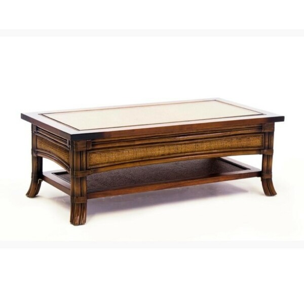 RattaNeo Gloria s127 bench rattan natural - rattan table