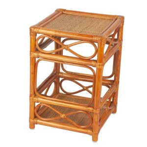 RattaNeo Coral s133 table cognac rattan natural - rattan table