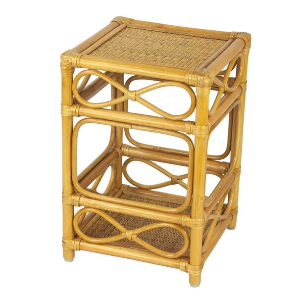 RattaNeo Coral s132 table honey rattan natural - rattan table