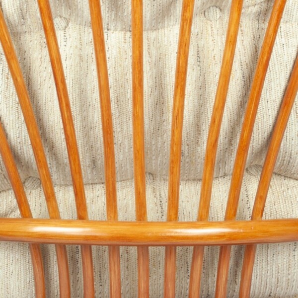 RattaNeo Coral f67 rocking and swivel chair cognac rattan natural - rattan chair - Image 6