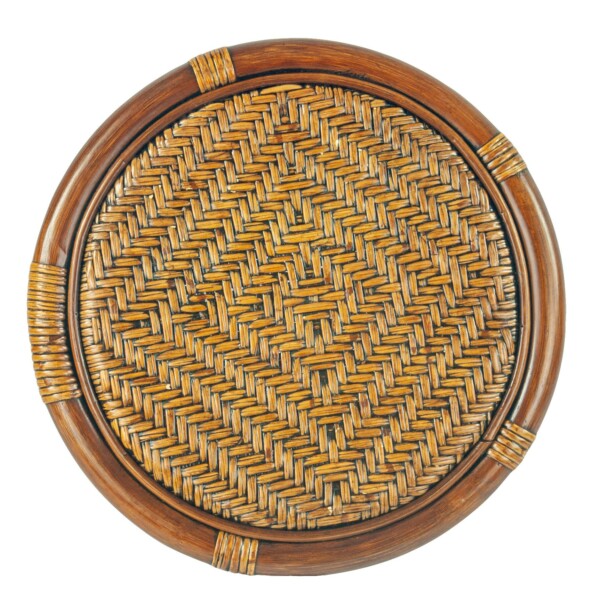 RattaNeo Coral t44 stool brown rattan natural - rattan stool - Image 4