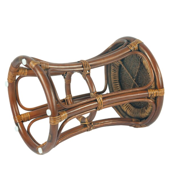 RattaNeo Coral t44 stool brown rattan natural - rattan stool - Image 5