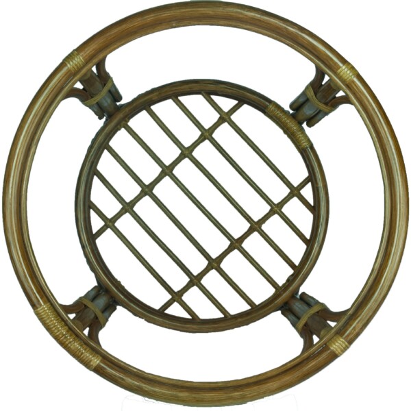 RattaNeo Coral s72 table olive rattan natural - rattan table - Image 4