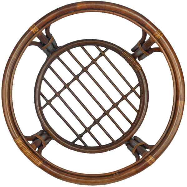 RattaNeo Coral s73 table brown rattan natural - rattan table - Image 4