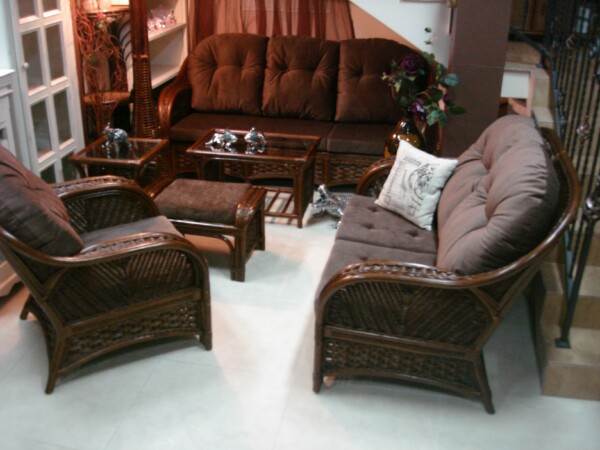 RattaNeo Alhambra s2 sofa 2-seater rattan natural - rattan sofa - Image 4