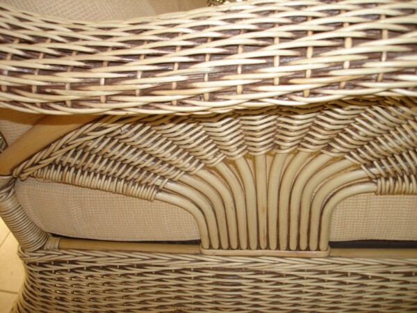RattaNeo Dolce Vita s18 sofa 3-seater rattan natural - rattan sofa - Image 5