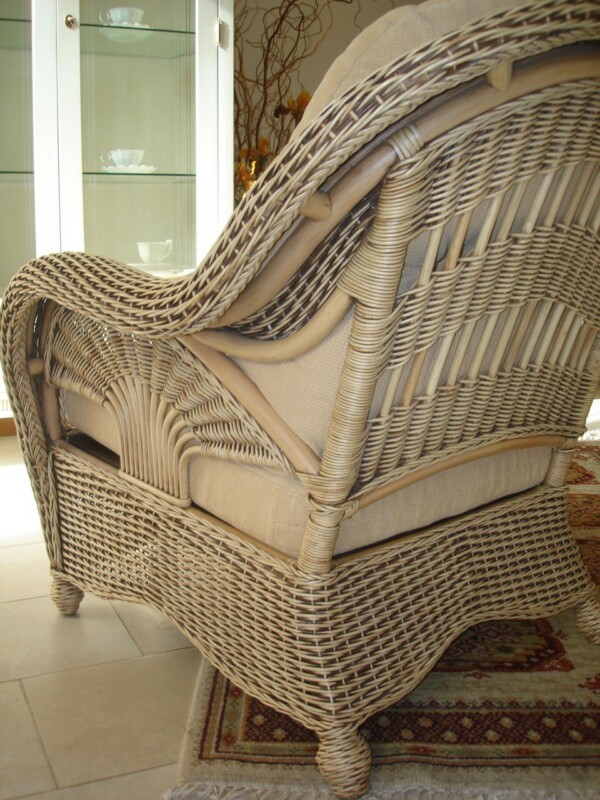 RattaNeo Dolce Vita s18 sofa 3-seater rattan natural - rattan sofa - Image 4