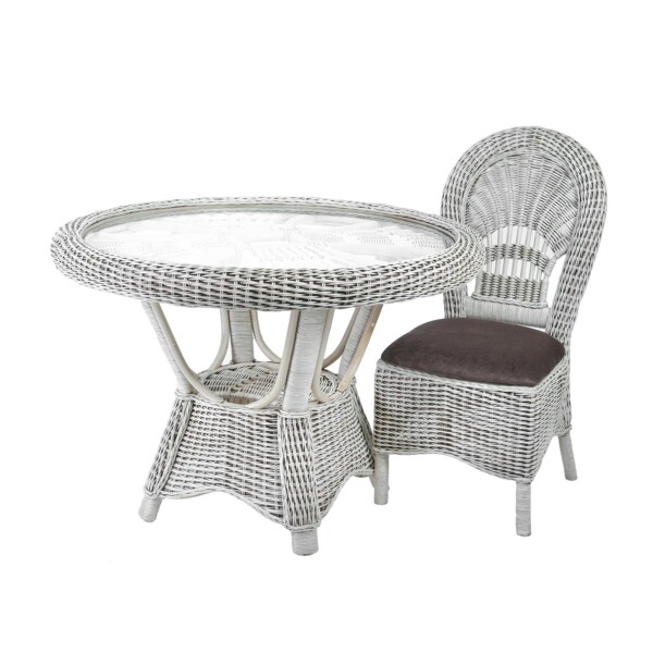 RattaNeo Dolce Vita s22 table rattan natural - rattan table - Image 4