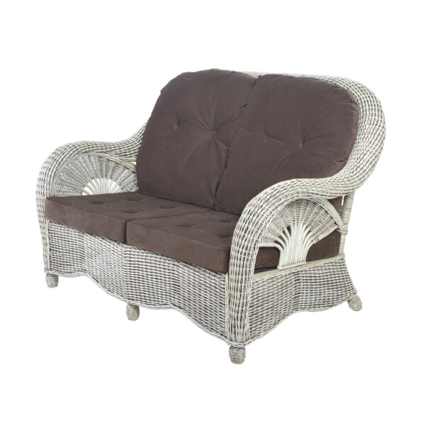 RattaNeo Dolce Vita s17 sofa 2-seater rattan natural - rattan sofa