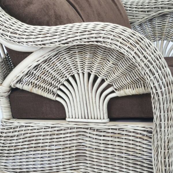 RattaNeo Dolce Vita f16 armchair rattan natural - rattan armchair - Image 4