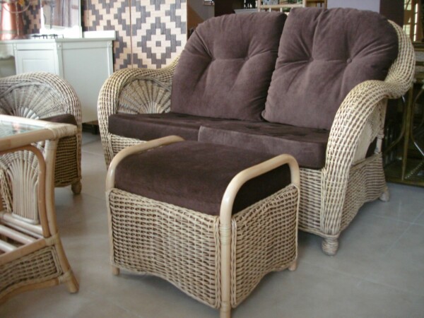 RattaNeo Dolce Vita s17 sofa 2-seater rattan natural - rattan sofa - Image 5