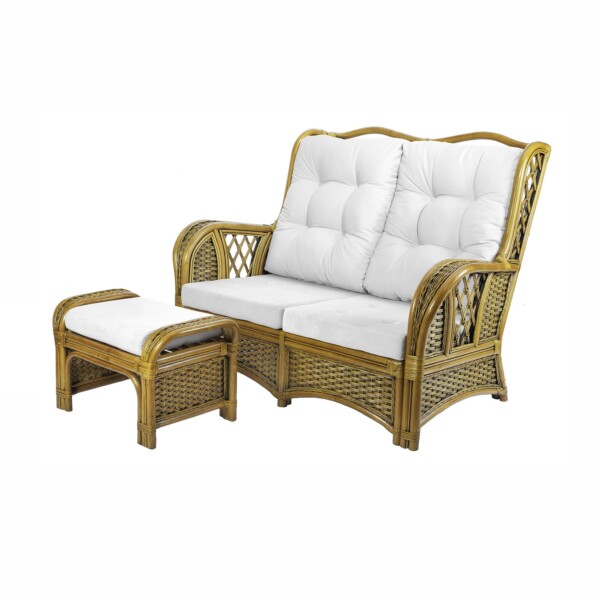 RattaNeo Valencia s30  sofa dwuosobowa z rattanu naturalnego - obrazek 3