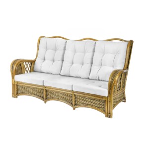 RattaNeo Valencia s29 sofa 3-seater rattan natural - rattan sofa