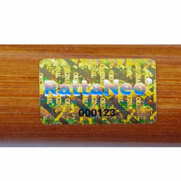 RattaNeo Coral t181 taboret z rattanu naturalnego koniakowy - obrazek 4