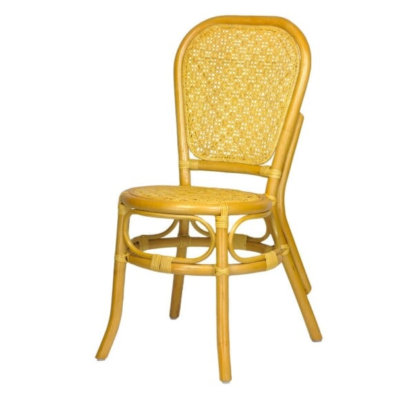 RattaNeo Coral k49 chair honey rattan natural -  rattan chair - Image 2