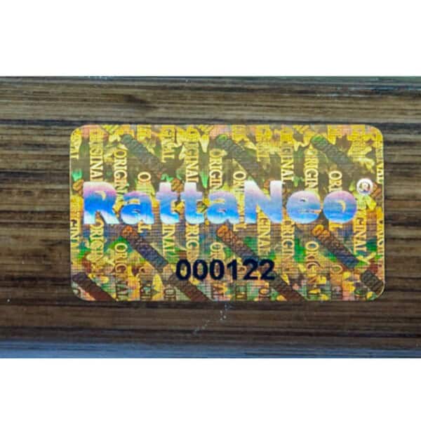 RattaNeo Coral t182 taboret z rattanu naturalnego oliwkowy - obrazek 4