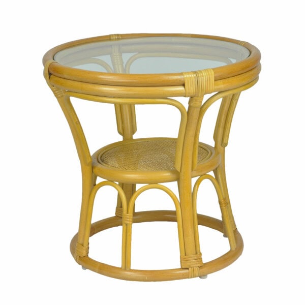 RattaNeo Coral s214 natural rattan honey table