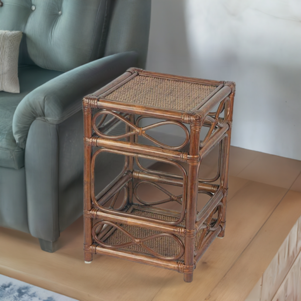RattaNeo Coral s135 table brown rattan natural - Image 6