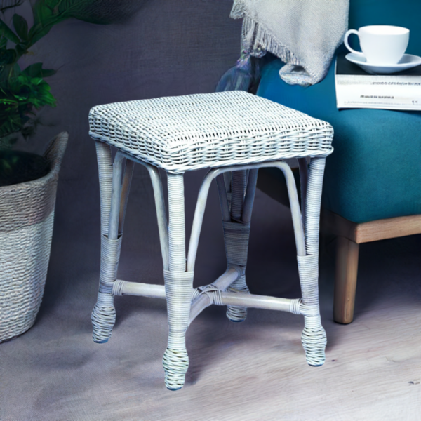 RattaNeo Diamond III t112 stool rattan natural - rattan stool - Image 3