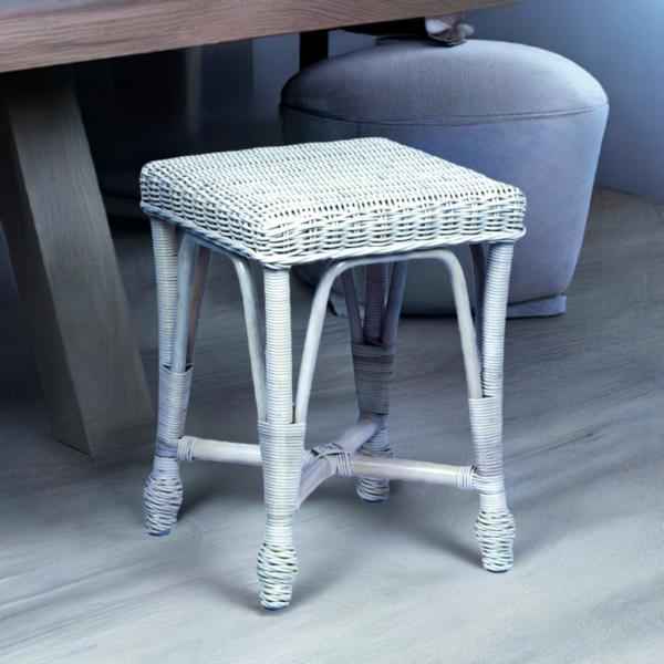 RattaNeo Diamond III t112 stool rattan natural - rattan stool - Image 4