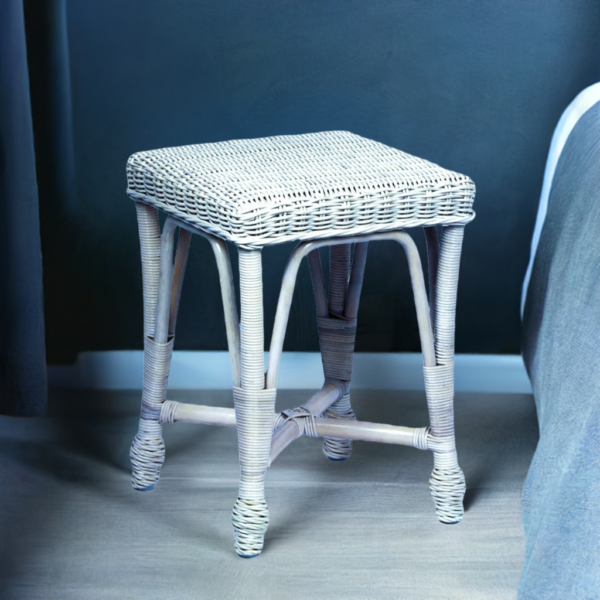 RattaNeo Diamond III t112 stool rattan natural - rattan stool - Image 5