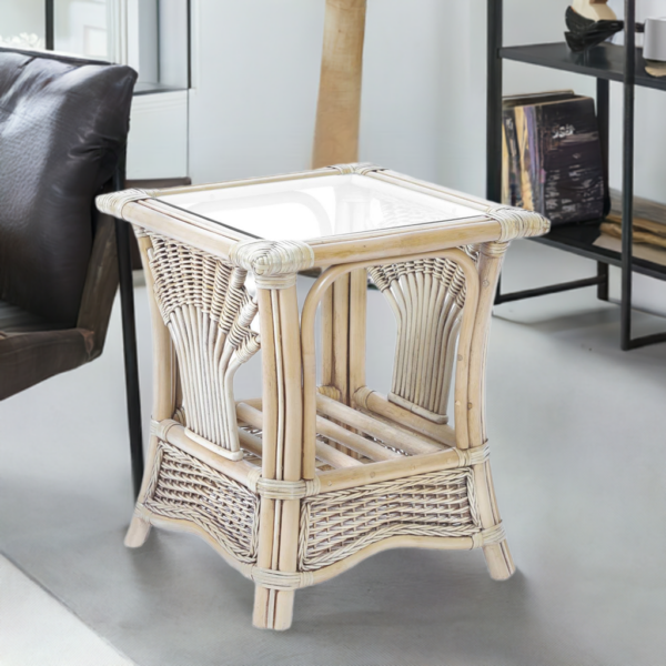 RattaNeo Dolce Vita s15 stolik kawowy z rattanu naturalnego - obrazek 11