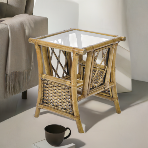 RattaNeo Valencia s25 table rattan natural - rattan table - Image 3
