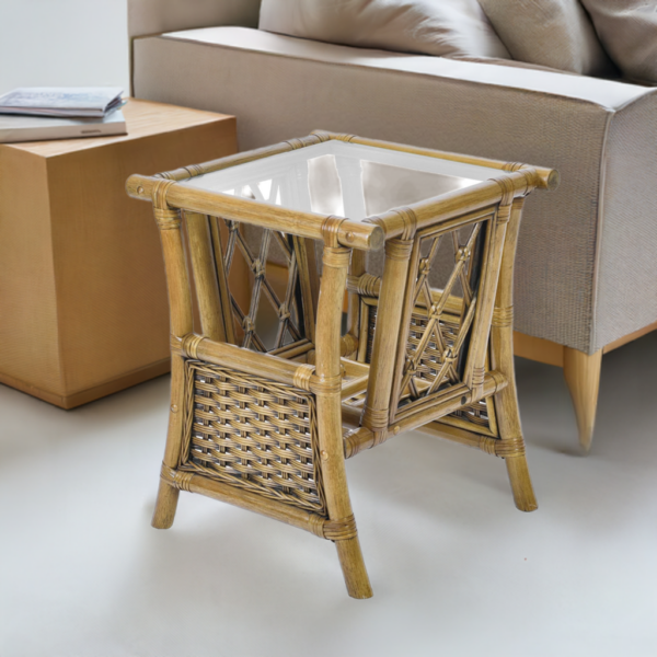 RattaNeo Valencia s25 table rattan natural - rattan table - Image 4