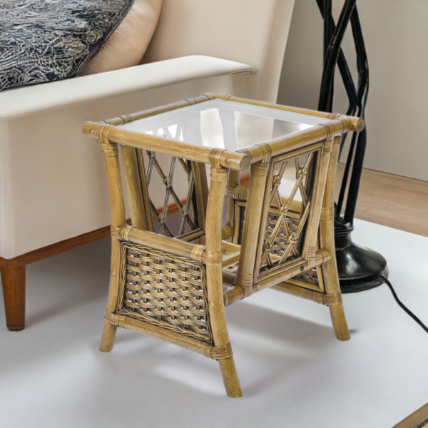 RattaNeo Valencia s25 table rattan natural - rattan table - Image 5