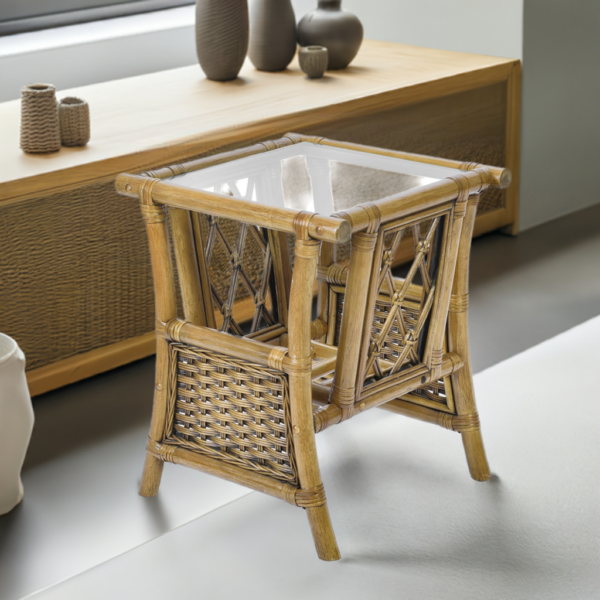 RattaNeo Valencia s25 table rattan natural - rattan table - Image 7