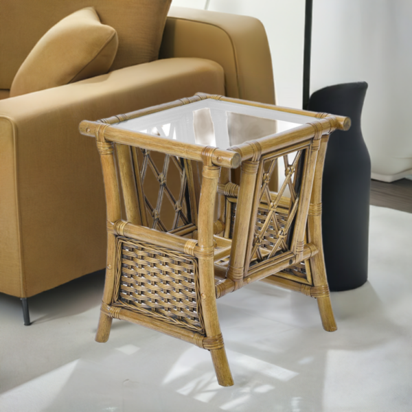 RattaNeo Valencia s25 table rattan natural - rattan table - Image 9