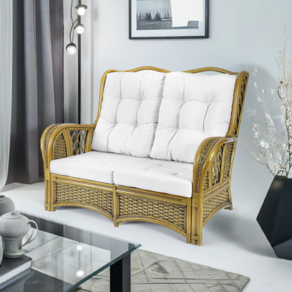 RattaNeo Valencia s30  sofa dwuosobowa z rattanu naturalnego - obrazek 5