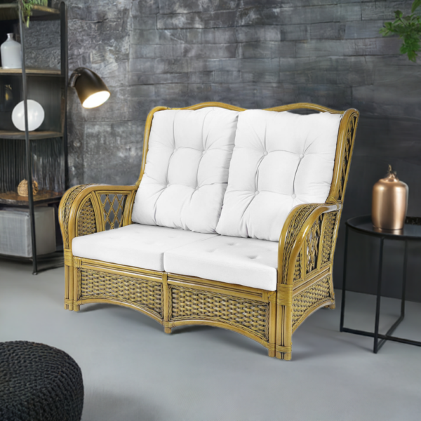 RattaNeo Valencia s30  sofa dwuosobowa z rattanu naturalnego - obrazek 6