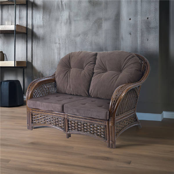 RattaNeo Alhambra s2 sofa 2-seater rattan natural - rattan sofa - Image 9