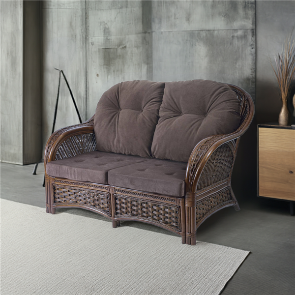 RattaNeo Alhambra s2 sofa 2-seater rattan natural - rattan sofa - Image 10