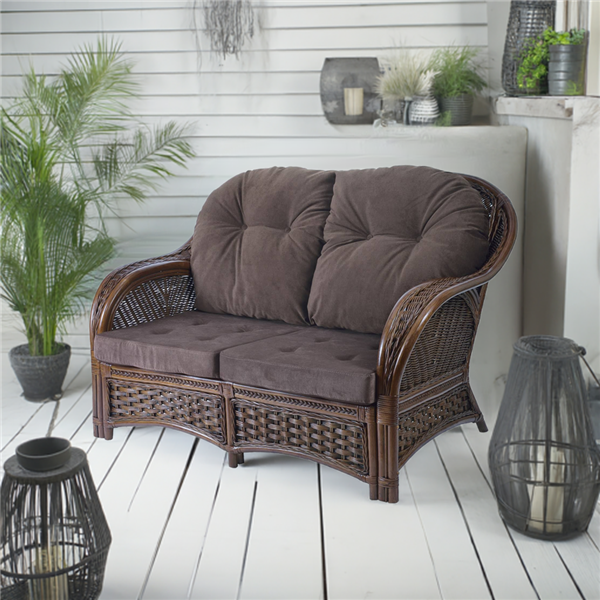 RattaNeo Alhambra s2 sofa 2-seater rattan natural - rattan sofa - Image 11