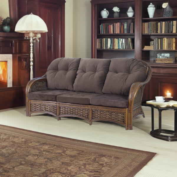 RattaNeo Alhambra s3 sofa trzyosobowa z rattanu naturalnego - obrazek 12