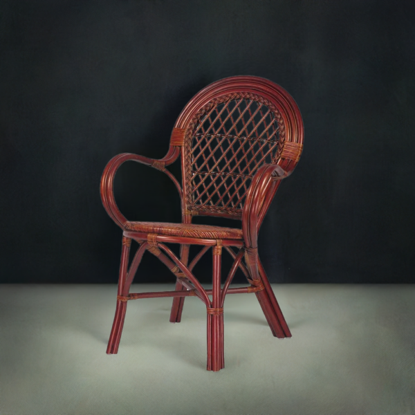 RattaNeo Coral k48 chair brown rattan natural -  rattan chair - Image 5