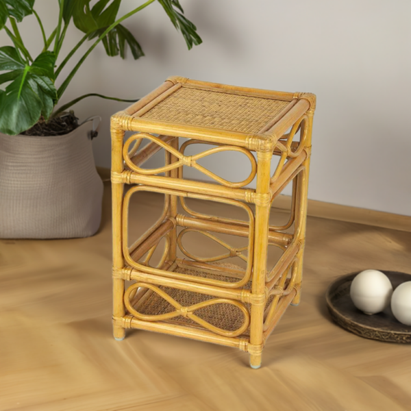 RattaNeo Coral s132 table honey rattan natural - rattan table - Image 10