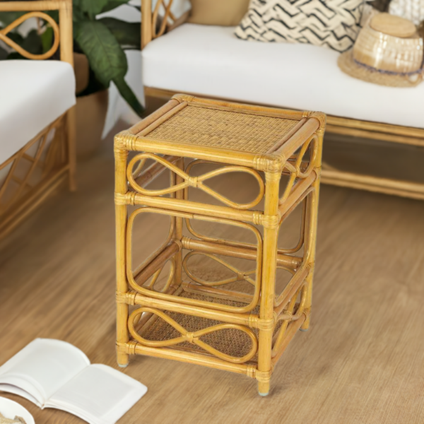 RattaNeo Coral s132 table honey rattan natural - rattan table - Image 11