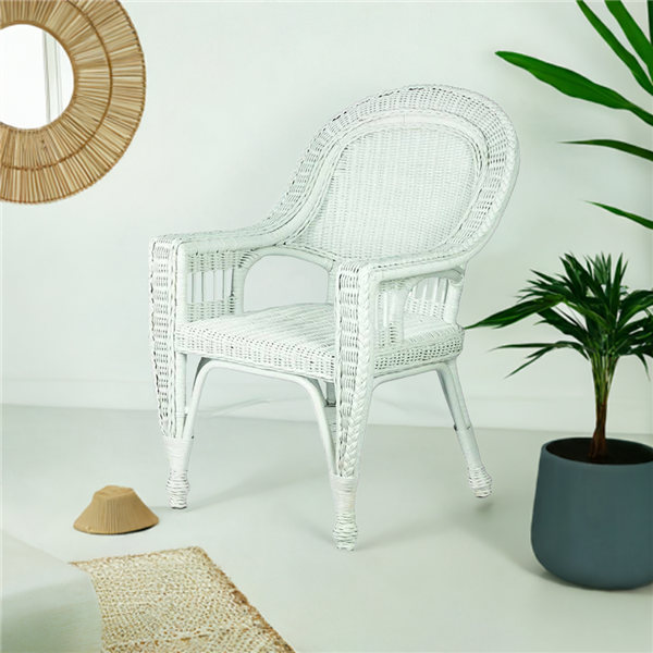 RattaNeo Diamond I f107 armchair rattan natural -  rattan armchair - Image 3